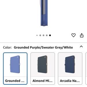 Grounded Purple Tablet Case